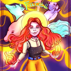 Обложка для комикса Stolen faces