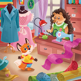 Как лисёнок маму искал 05