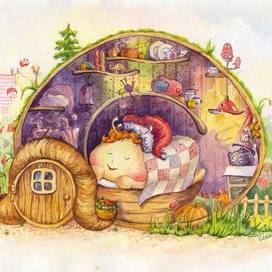 Лесная улиточка Люси