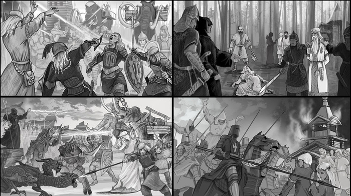 Фентези "Иерофанты"