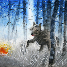 А на встречу ему волк