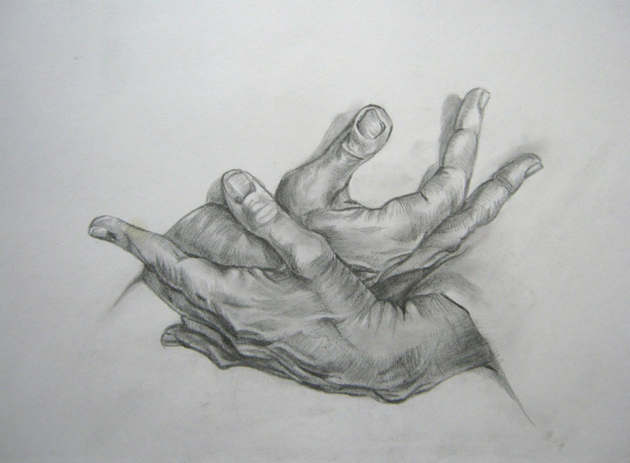 Руки (копия с работы, найденной в интернете) 