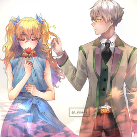 Редрав манги "Однажды я стала принцессой" 