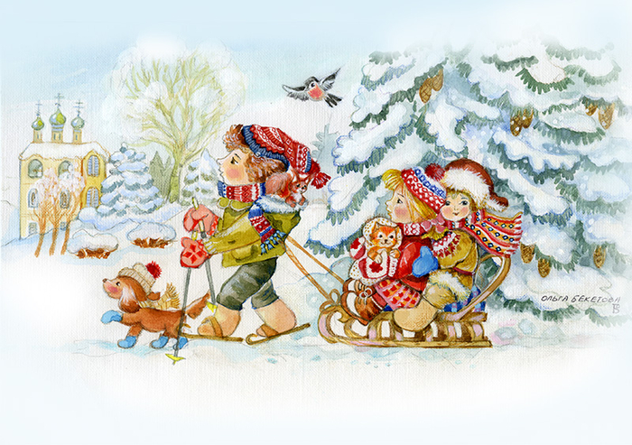 Лесные прогулки