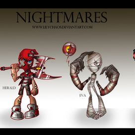 Персонажи "Кошмариум"