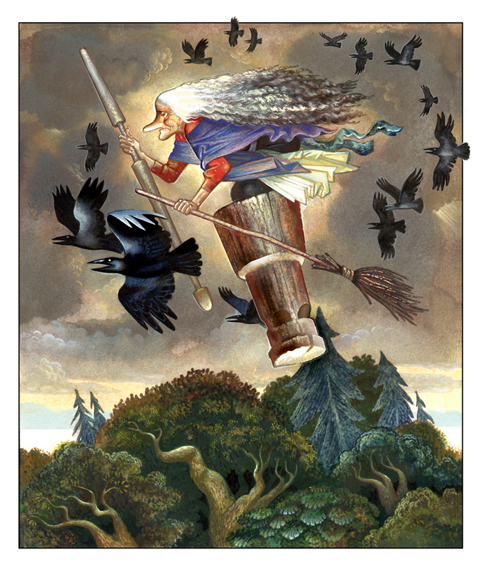 "Вечерний облёт" К сборнику сказок