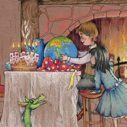 Разворот к книге "Как на землю пришли сны"