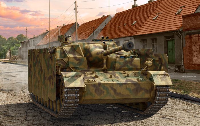 StuG IV late production (box art for RFM)