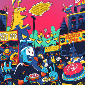 Flippin Rabbits фан-арт №2