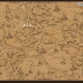 Карта игрового мира.