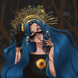 "..Чем больше я забираю себе его боли, тем чернее руки.."