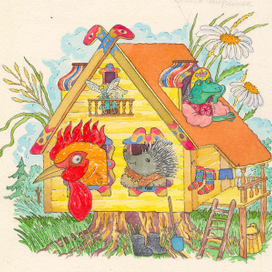 сб. Словечко.( В.Сутеев. разные колеса )