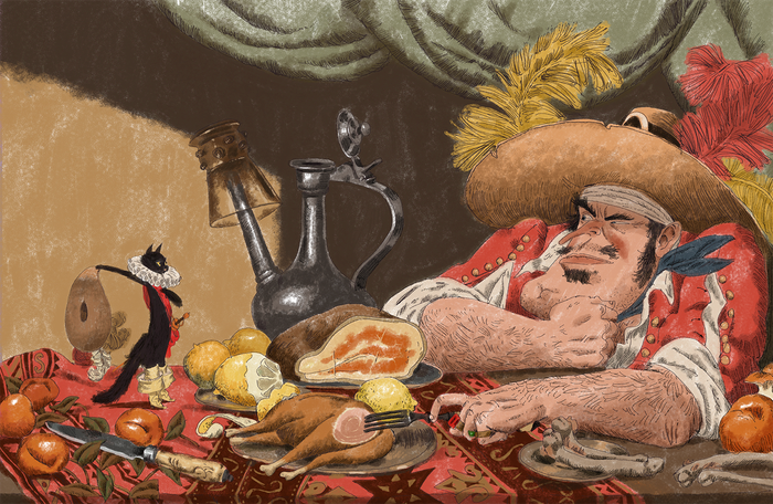 "Кот в сапогах" Ш. Перо для изд Kadimah