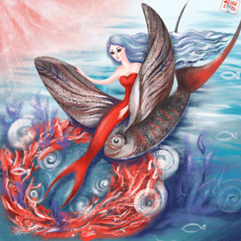 Русалочка. Разработка персонажа