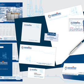 фирменный стиль для компании "Серверк"