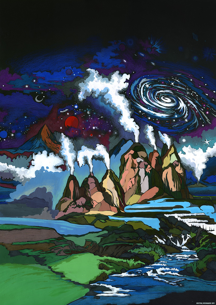 Планета гейзеров.