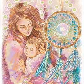 "Ловец снов" для открытки