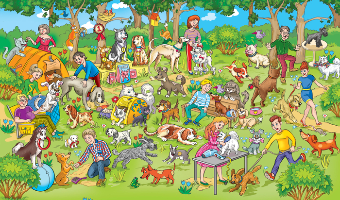 Выставка собак