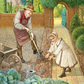 "Таинственный сад" Фрэнсис Бёрнетт