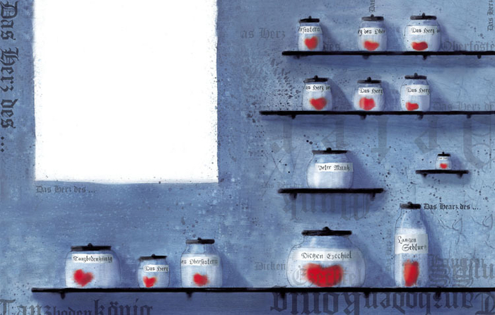 Иллюстрация к сказке В.Гауфа "Холодное сердце"