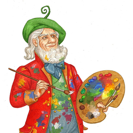 Гном-художник