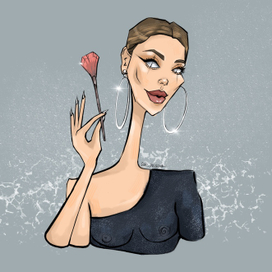 Портрет - аватар для визажиста