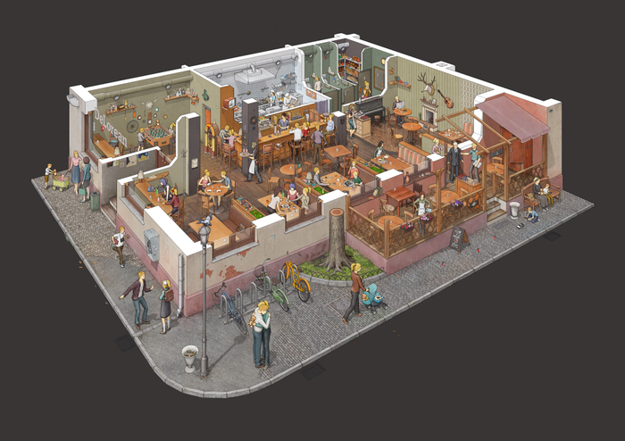 Кафе ДеЛориан