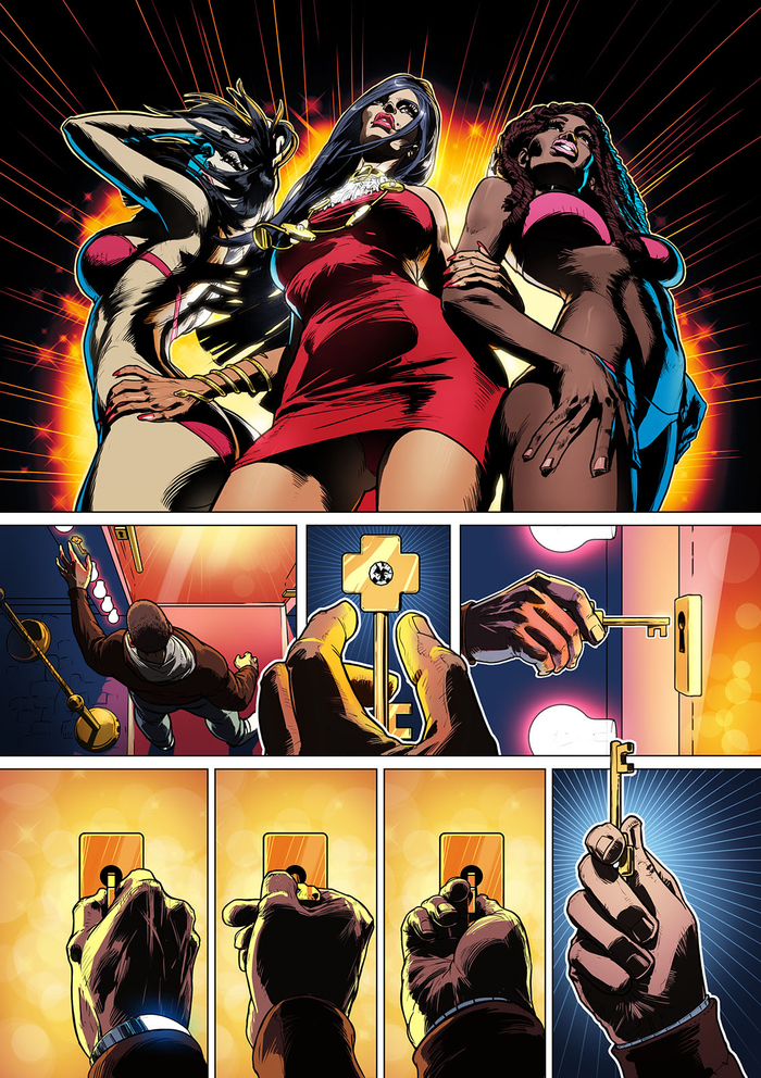 Страница комикса TFDF #2