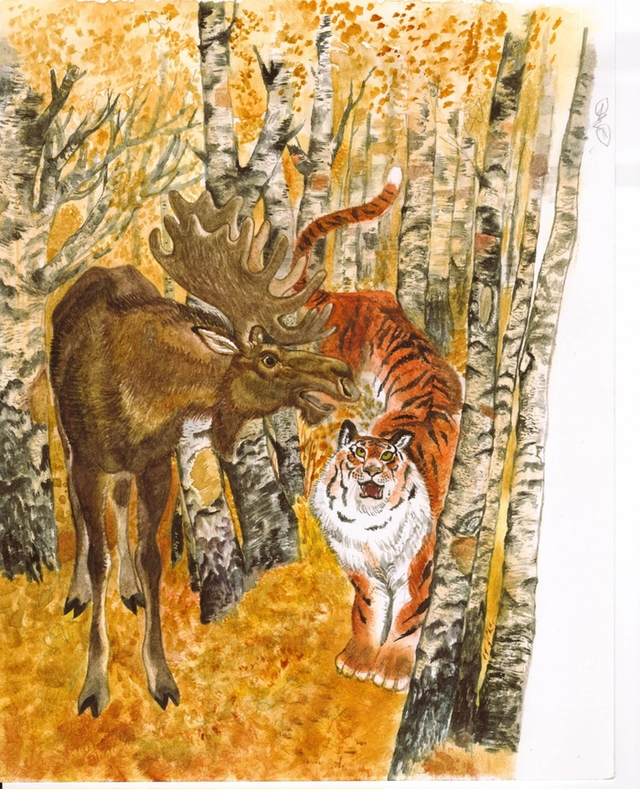  ,,Тигр и человек,, удэгейские сказки