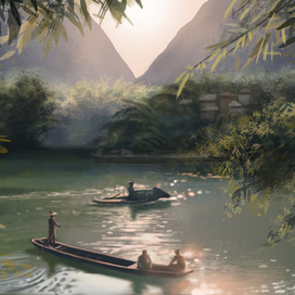 Деревня в Китае