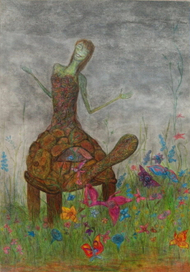 дом-человек-черепаха