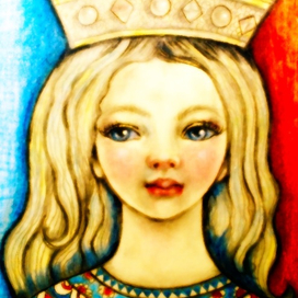 Девушка в короне