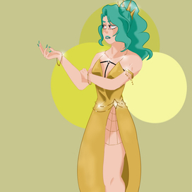 Моя Ос в вечернем платье