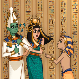 Иллюстрация по Древнему Египту
