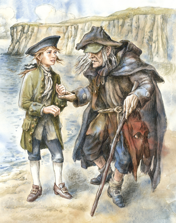 К "Острову сокровищ". Слепой Пью