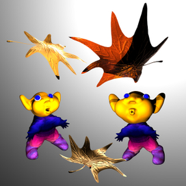 осенние гномы