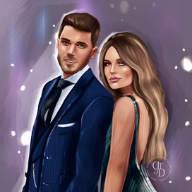 Парный цифровой портрет