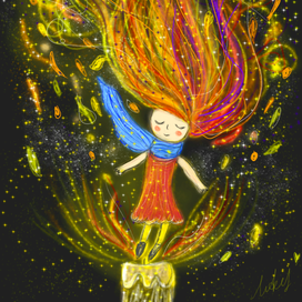 девочка огонек 