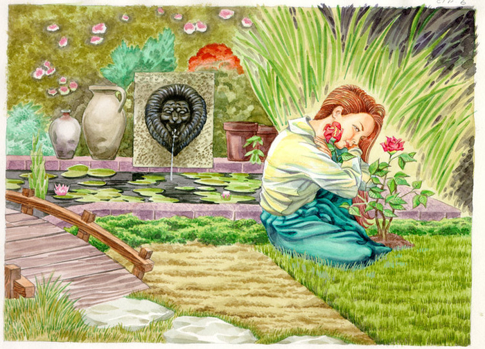 В волшебном саду