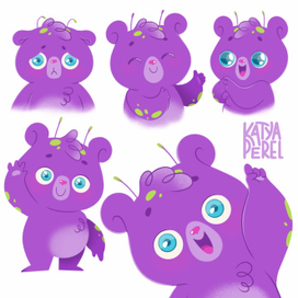 Мишка-инопланетянин. Эмоции.