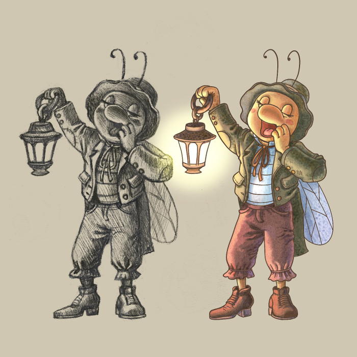 Светлячок для авантитула книги Пашкина засыпайка