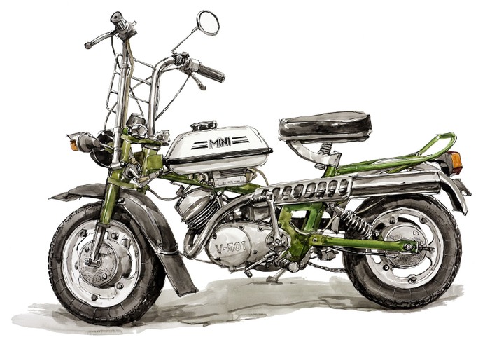 Мини-мокик «Рига-30»