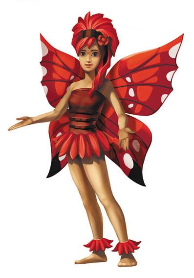 Девочка-бабочка