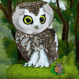 Мышь и сова