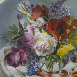 Пионы и маки