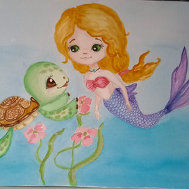 Русалка и черепашонок