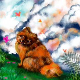 Портрет питомца (фрагмент постера)