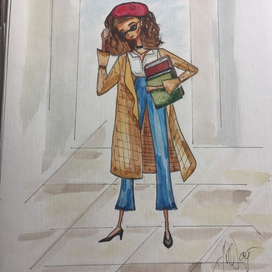 Фэшн иллюстрации