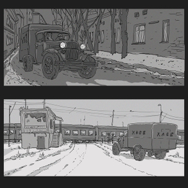 storyboard. (raster)