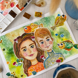 Солнечные акварельки 